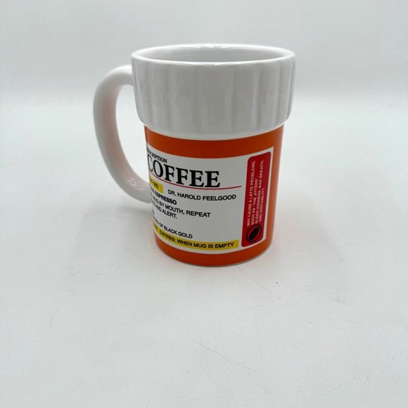 BigMouth Inc. Prescription Coffee Mug  Coffee Cup - Unique Pharmacy Gifts - Hila - Picture 2 of 9